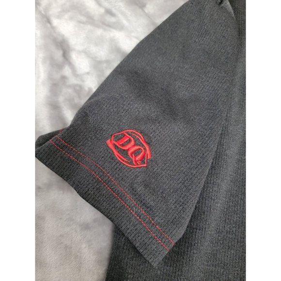 Dairy Queen DQ Medium Employee‎ Gray Polo Shirt Team Style Fast Food Ice Cream - Picture 5 of 7